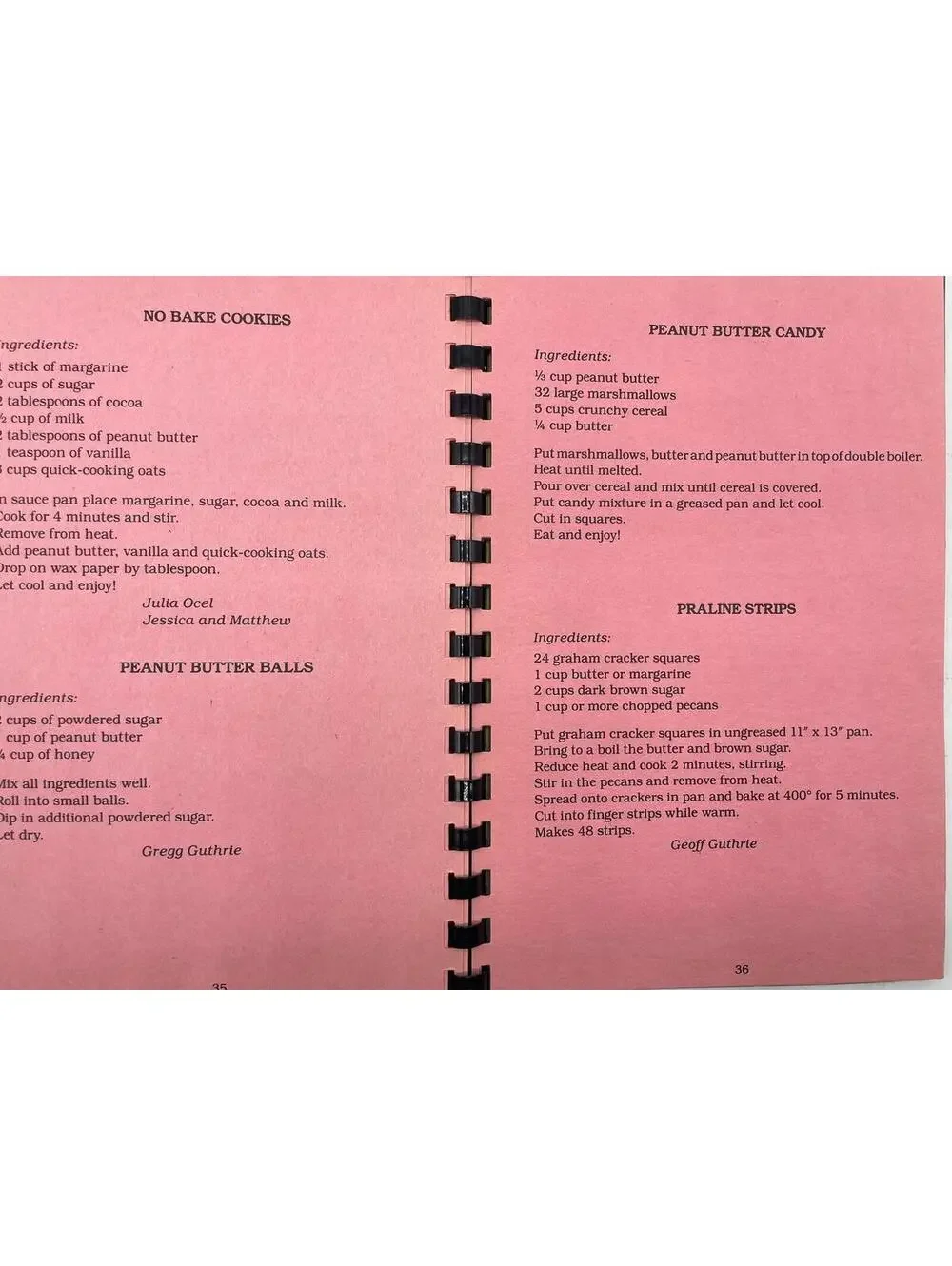 Vintage Kids Cookbook: The Loving Spoonful, NC Local Recipes